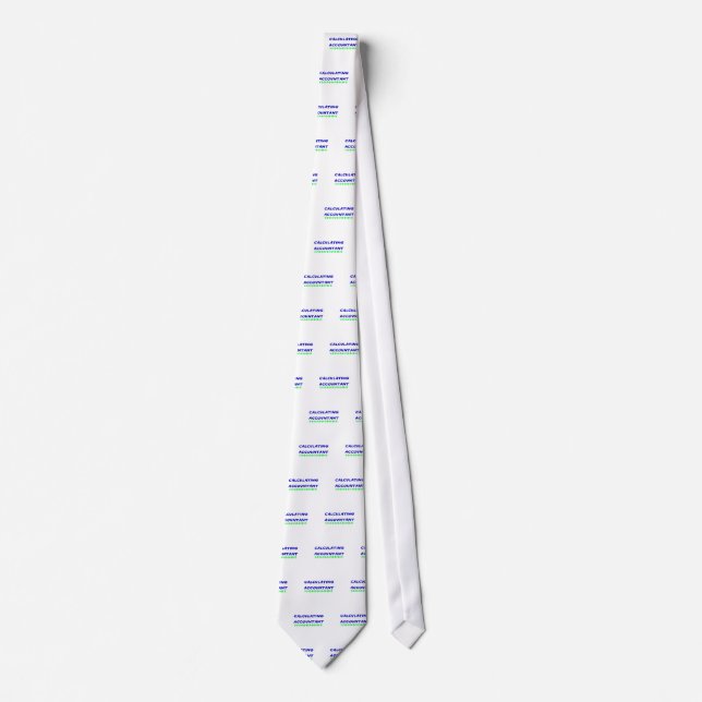 Calculating Accountant Tie (Front)
