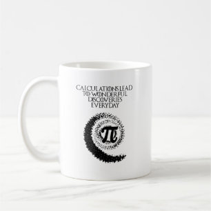 Calculations Lead Wonderful Discoveries Math Coffee Mug