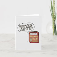 Calculations Pun for the Best Teachers