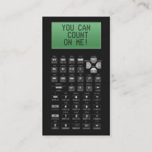Calculator Business Cards