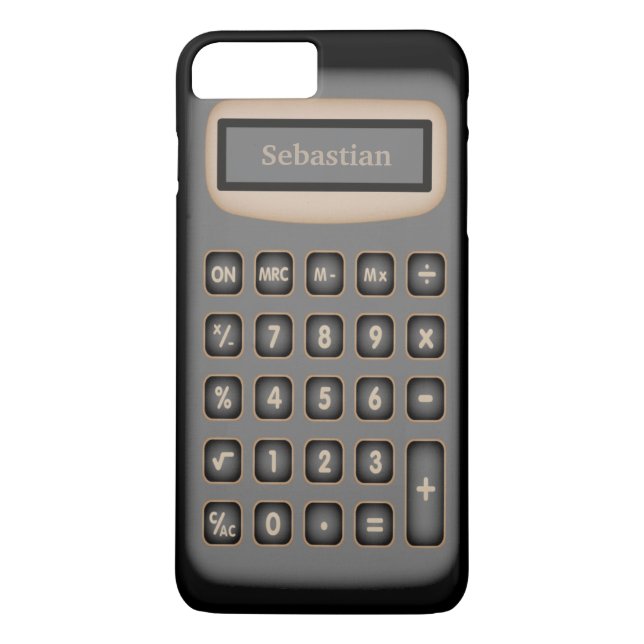 Calculator Case-Mate iPhone Case (Back)