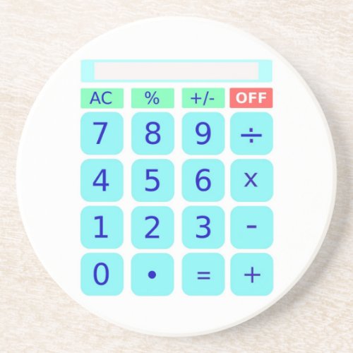 Calculator Coaster