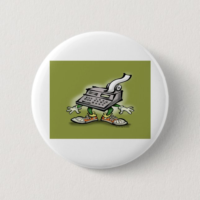 Calculator Dude Button (Front)
