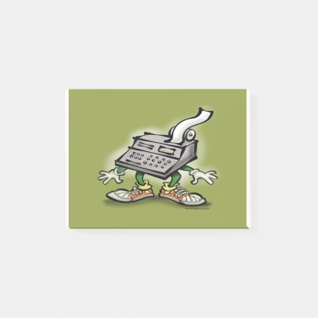 Calculator Dude Post-it Notes (Front)