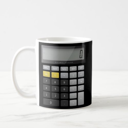 Calculator Halloween Coffee Mug