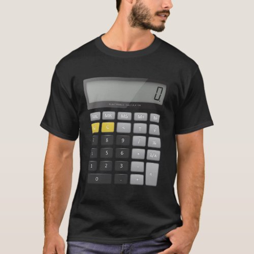 Calculator Halloween T_Shirt