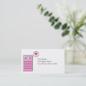 Calculator Love Business Card (Standing Front)