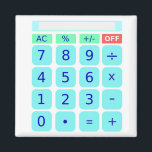 Calculator Magnet<br><div class="desc">Fun calculations are here!!! A perfect gift for math crazy person :)</div>