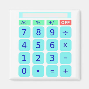 Calculator Magnet