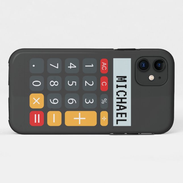Calculator Math Personalized Name Case-Mate iPhone Case | Zazzle Calculator Math Personalized Name Case-Mate iPhone Case | Zazzle