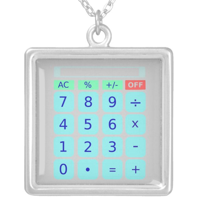 Calculator Necklace (Front)