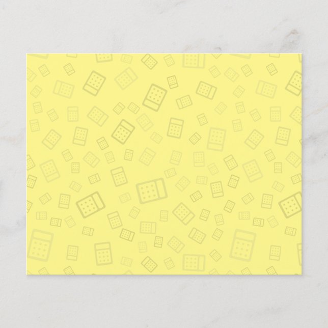 Calculator Pattern (Front)