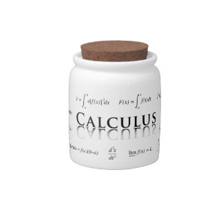 Calculus Equations Coffee Mug Candy Jar