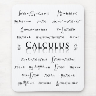 Calculus Equations Mouse Pad