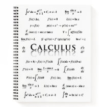 Calculus Equations Notebook Calculus Equations Notebook