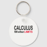 Calculus _ Fun Without Limits Keychain at Zazzle