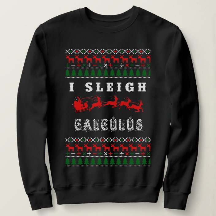 punny christmas sweater