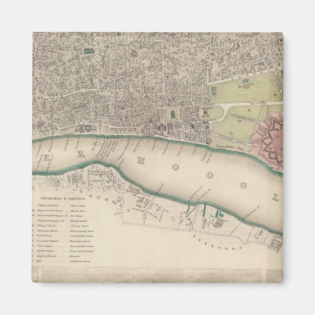 Calcutta Magnet (Front)