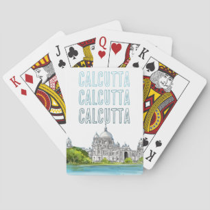 Calcutta "Victoria Memorial" Kolkata Bengali Poker Cards