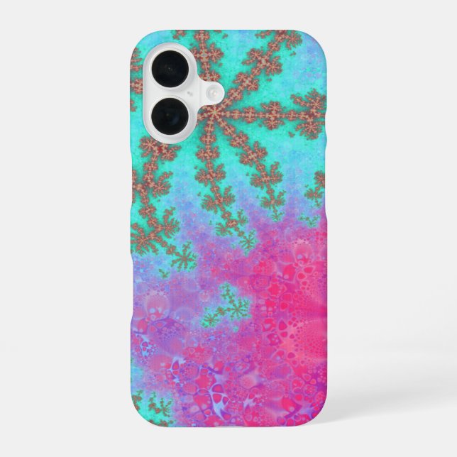 Calderia Falls Fractal Iphone Case (Back)