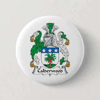 Calderwood Family Crest Pinback Button