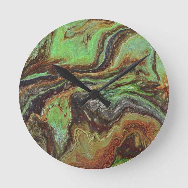 Caldonia 1 Abstract Clock (Front)