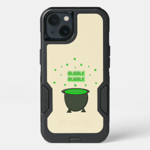 Caldron and Bubbling Green Brew Halloween iPhone 13 Case