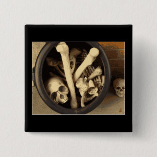 Caldron of bones. button