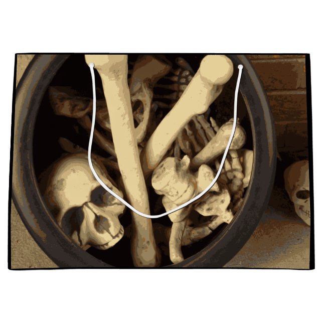 Caldron of bones. large gift bag (Front)