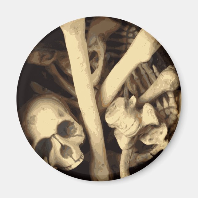 Caldron of bones. magnet (Front)