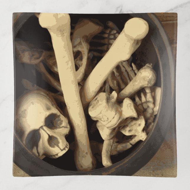 Caldron of bones. trinket tray (Front)