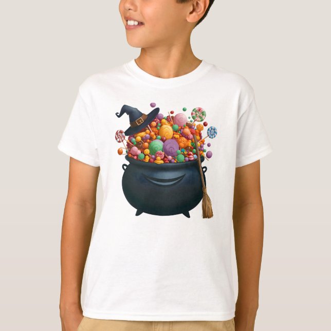 Caldron Of Giggle & Gummies T-Shirt (Front)