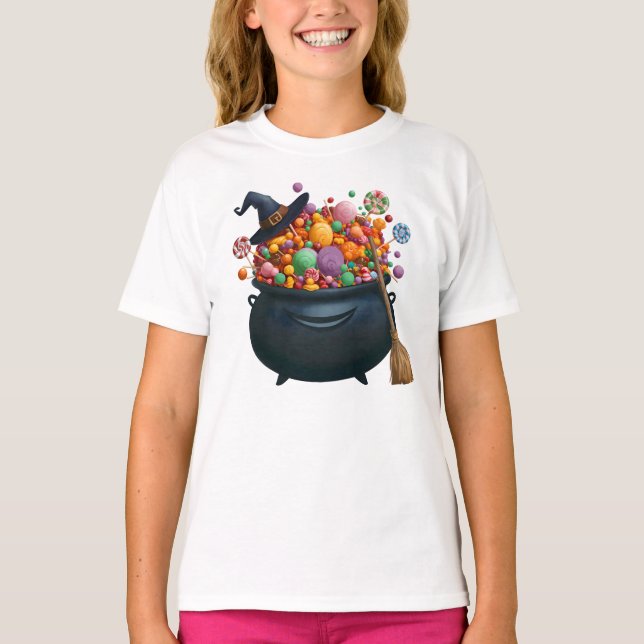 Caldron Of Giggle & Gummies T-Shirt (Front)