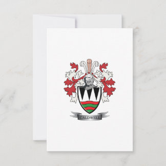 Caldwell Family Crest Coat of Arms