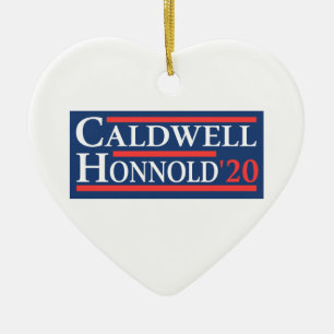 Caldwell Honnold 2020 Ceramic Ornament
