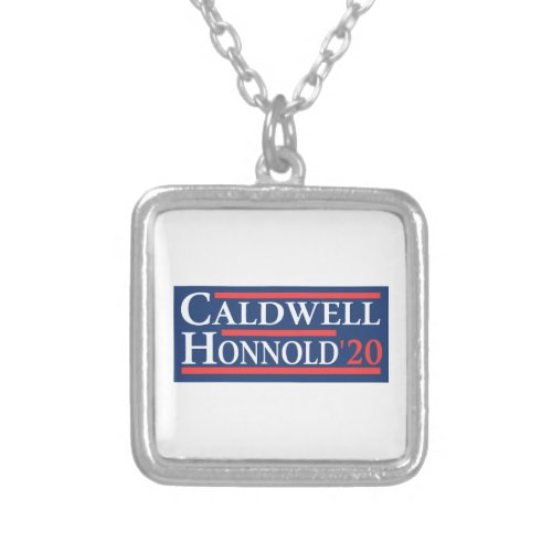 Caldwell Honnold 2020 Silver Plated Necklace