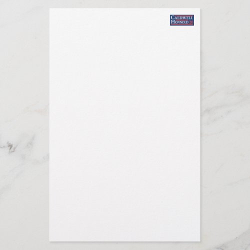 Caldwell Honnold 2020 Stationery