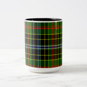 Caldwell Scottish Tartan Two-Tone Coffee Mug (Center)