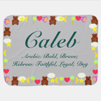 Caleb Baby Blanket Template