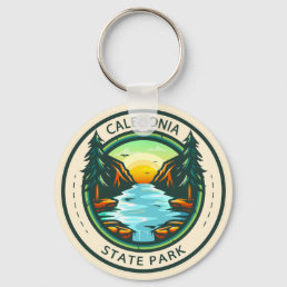 Caledonia State Park Pennsylvania Badge  Keychain