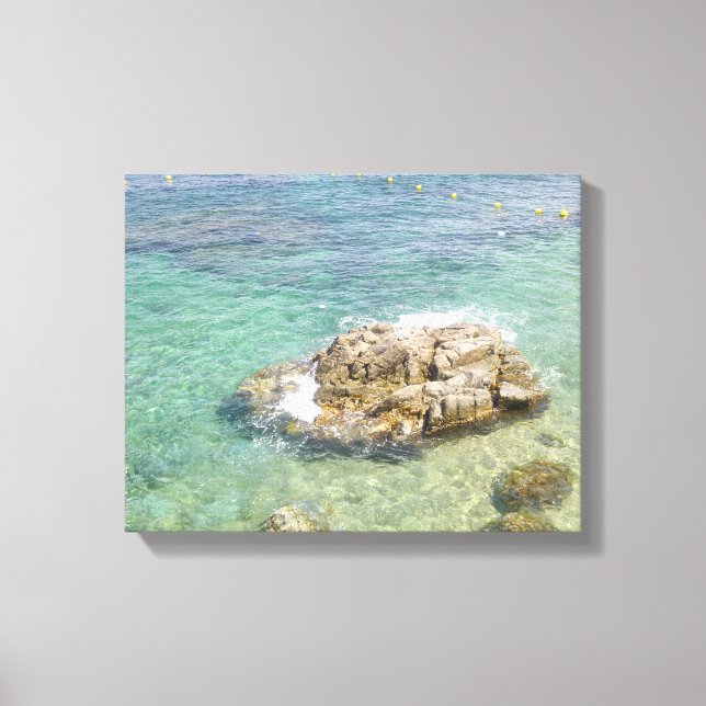 Calella de Palafrugell Canvas Print (Front)