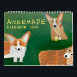 Calendar<br><div class="desc">Anne's new calendar is full of surprises. Dogs and cats of course but Anne's been painting all kinds of things these days. Take a look at January... is that Anne's dog Sammy reveling in a night club setting? February... a lovesick goldfish? March it's Sammy again giving you the side eye......</div>