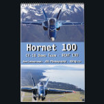 Calendar<br><div class="desc">Celebrate a century of excellence in aviation with the Hornet 100 - RCAF CF-18 Demo Team Calendar! This stunning calendar showcases the iconic CF-18 Hornet adorned with a unique and vibrant paint scheme, created to mark the Royal Canadian Air Force's 100th anniversary in 2024. Each month features breathtaking images of...</div>