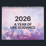 Calendar<br><div class="desc">Alice Inoue Life Guidance's 2026 calendar,  filled with inspirational and self-empowering reminders.</div>