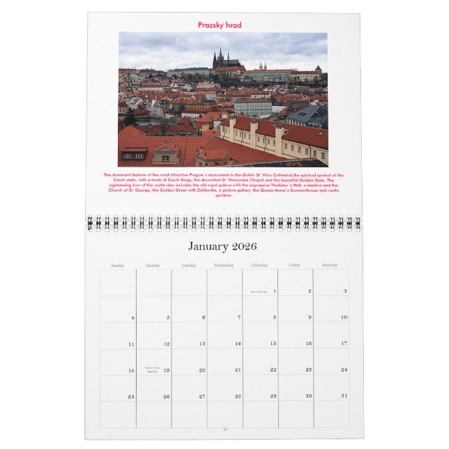 Calendar 2009 Czech republic-castels (Jan 2026)