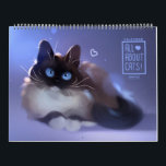 Calendar 2021 All about cats!<br><div class="desc">Calendar "All about cats!" featuring original artworks from apofiss!</div>