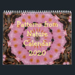 Calendar  2021 - Patterns from Nature<br><div class="desc">All of the patterns in this Calendar were created from my photographs of plants and flowers.</div>