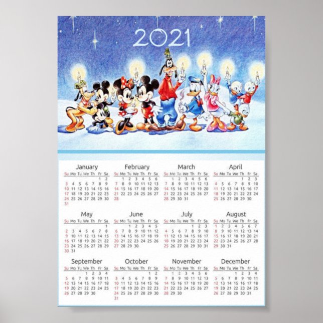 Calendar 2021 poster (Front)
