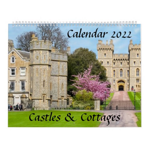 Calendar 2022 Castles  Cottages