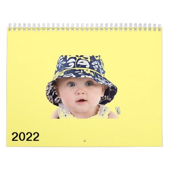 Calendar 2022 Kids by jabcreations at Zazzle